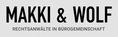 Logo Makki & Wolf Rechtsanwälte